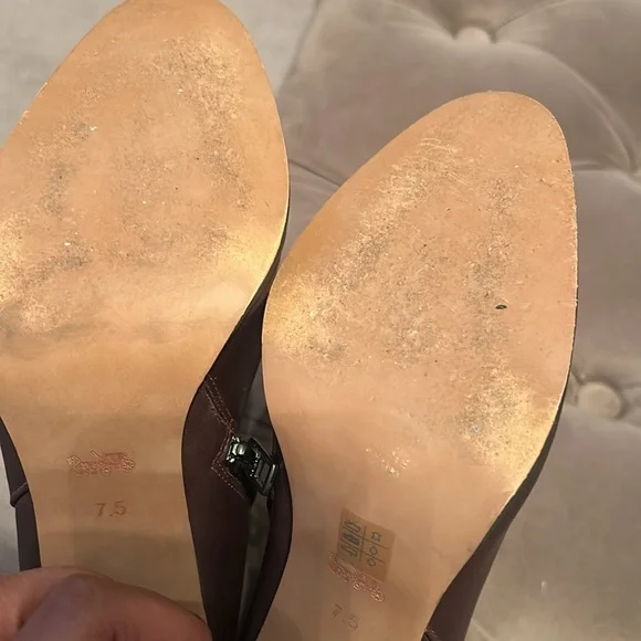 Coach 3 inch booties - Picture 5 of 7